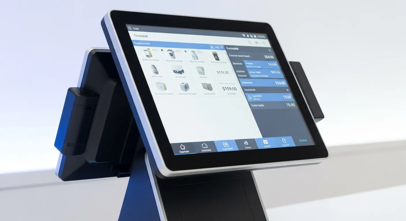 Registratore di cassa touch screen installato da SOS Computer in Val Bormida